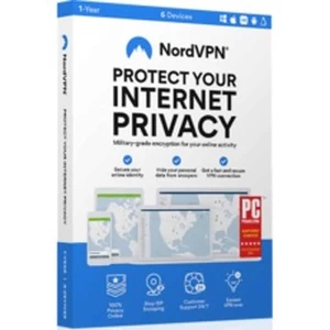 Licence nordvpn 5 appareils (1 an)